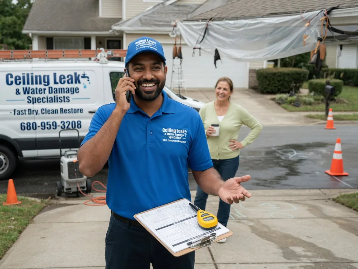 Ceiling Leak Cleanup Macomb, MI FAQs